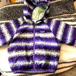 Girls Patagonia quilted puff jacket